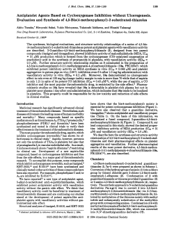 Evaluation and Synthesis of 4,5-Bis(4-methoxyphenyl)