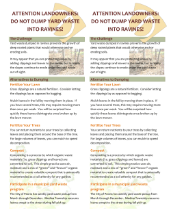 Proper Lawn Waste Disposal