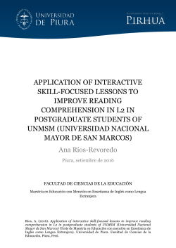 application of interactive skill-focused lessons to improve