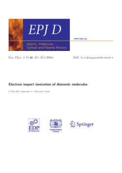 Electron impact ionization of diatomic molecules