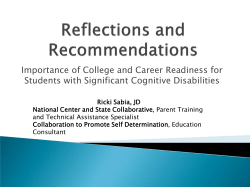 Importance of College and Career Readiness for