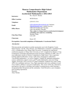 Accessible Syllabus Template