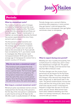 Periods - Jean Hailes