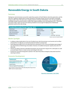 Midwestern Region Report - American Council On Renewable Energy