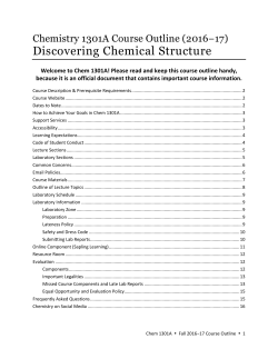 Discovering Chemical Structure
