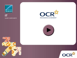 Unit 02 - Introductory presentation  New