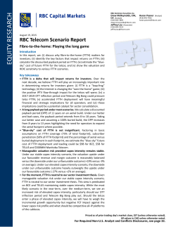 RBC Telecom Scenario Report