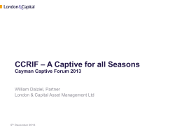 CCRIF - Insurance Managers Association of Cayman