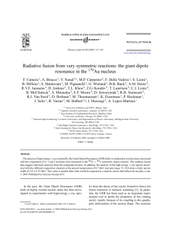 Radiative fusion from very symmetric reactions: the giant dipole