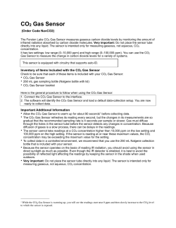 CO2 Gas Sensor - Cole