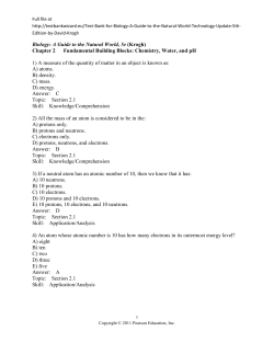 Biology: A Guide to the Natural World, 5e (Krogh)