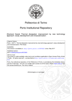 Thermal dissipation improvement by new technology approach