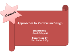 Content and sequencing in the Language Curriculum Design model