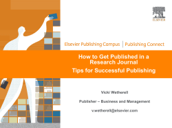 publishing - University of North Texas