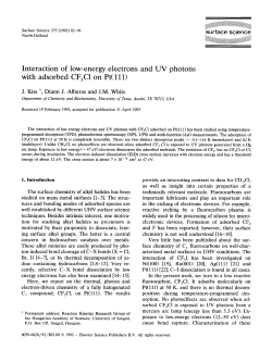 Interaction of low-energy electrons and UV photons with adsorbed
