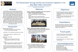Fish Reclamation through Aerobic and Anaerobic Digestion in the