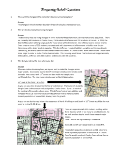 Answer: The changes in the elementary boundary lines will