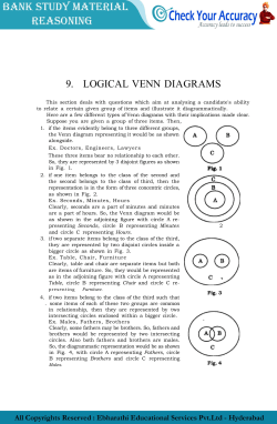 9. logical venn diagrams