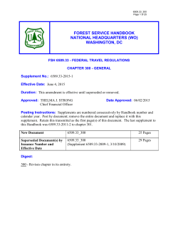 FSH 6509.33 Chapter 300