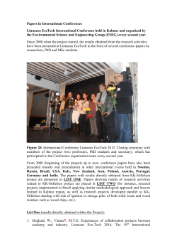 4. Papers International Conferences