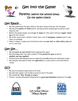 Get into the Game - Cardinal Glennon