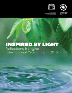 Inspired by Light - International Year of Light