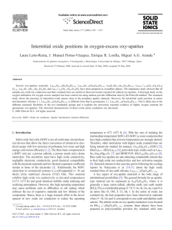 Interstitial oxide positions in oxygen-excess oxy
