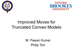 Improved Moves for Truncated Convex Models