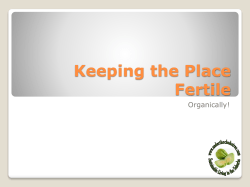 maintaining fertility