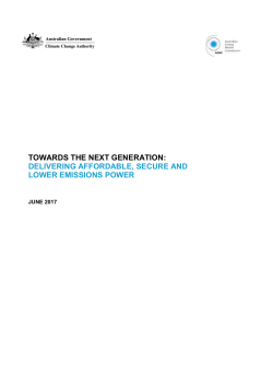 towards the next generation: delivering