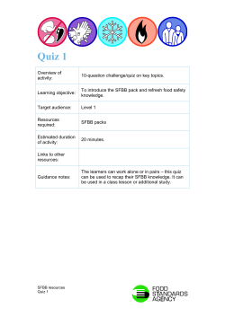 Quiz 1