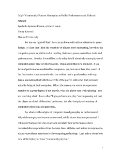 Community Players - Stanford University