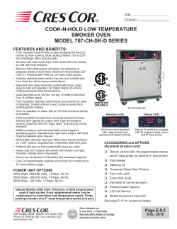 cook-n-hold low temperature smoker oven model 767-ch-sk