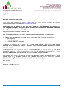 Role - networx Recruitment