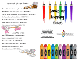Books on Learning Colors