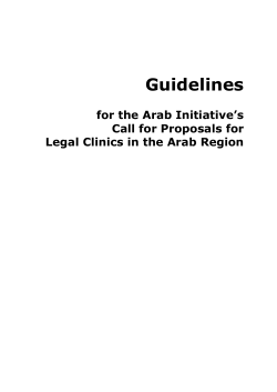 Application guidelines - United Nations Office on Drugs and Crime