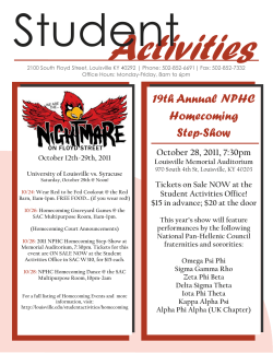 19th Annual NPHC Homecoming Step-Show