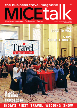 india`s first travel wedding show