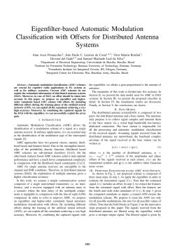 Eigenfilter-based Automatic Modulation Classification with Offsets