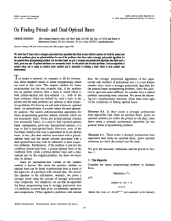 On Finding Primal- and Dual-Optimal Bases