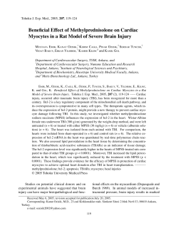 Beneficial Effect of Methylprednisolone on Cardiac Myocytes in a