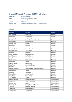 IEC minutes - Australian Energy Market Operator