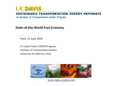 State-of-the-World Fuel Economy