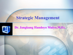 Strategic Management M5