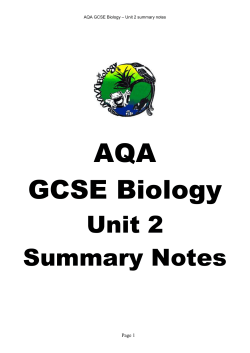 AQA_GCSE_Biology_Unit_2_summary_notes[1]