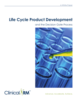 Life Cycle Product Development