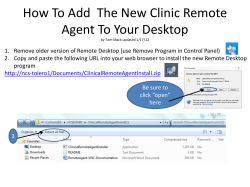 How to add the new CWS Remote Icon to Your Desktop