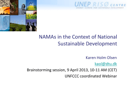 Presentation of Note