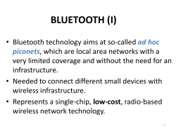 Bluetooth - 123SeminarsOnly.com