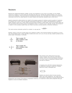 Resistors - ClassNet